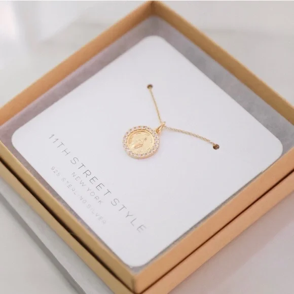 Silver Mary Necklace - Picture 8 of 8